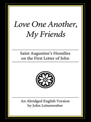 cover image of Love One Another, My Friends